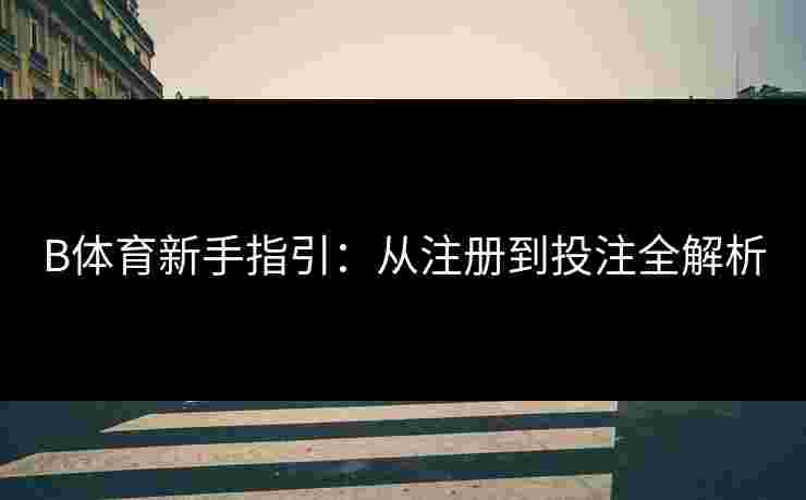 B体育新手指引：从注册到投注全解析