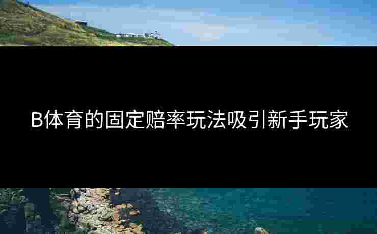 B体育的固定赔率玩法吸引新手玩家